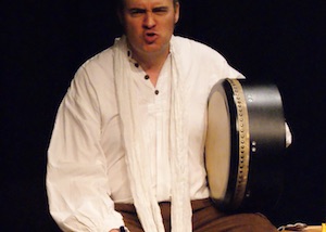 Le bodhrán, percussion traditionnelle écossaise